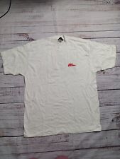 No Fear Snickers T-Shirt Men's X-Large White Single Stitch Short Sleeve Vintage