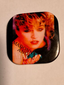 Madonna Angel pop band artist music vintage SMALL BUTTON 3