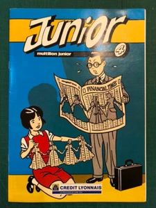 CHALAND + FLOC'H RARE PUB JUNIOR n°4 - CREDIT LYONNAIS - Imagen 1 de 11