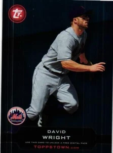 2011 Topps #TT-15 David Wright Topps Town - Picture 1 of 2