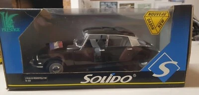 SOLIDO 1/18  CITROEN DS PRESIDENZIALE COME NUOVO NO BURAGO POLISTIL POLITOYS. - Immagine 1 di 4