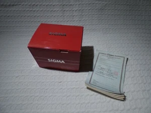 Sigma 28-80mm 1:3.5-4.5 Camera Lens Empty Box – Pentax K PK Mount - Picture 1 of 6