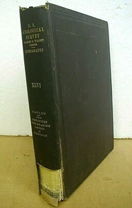 United States Geological Survey XLVI Menominee Iron-Bearing District of Michigan - Imagen 1 de 2