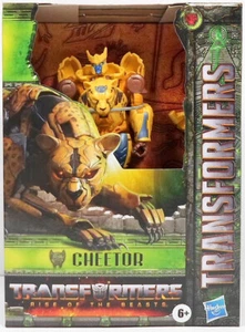 TRANSFORMERS 2023 RISE OF THE BEASTS CHEETOR DELUXE ROBOT FIGURE MIB SEALED - Picture 1 of 14