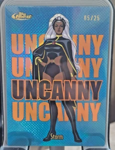Topps Finest X-Men '97 2025 - Storm - Uncanny Orange/25 - Imagen 1 de 2
