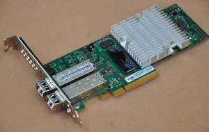IBM QLogic 8200 Dual-Port 10 Gigabit Ethernet SFP+ VFA w/2x 10G SPF+ 90Y4605 - Bild 1 von 2