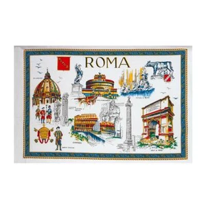 Strofinaccio cucina Asciugapiatti Roma in Puro cotone V088 - Foto 1 di 1