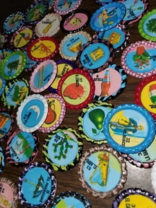 54 Clemente image Loteria DECK CHIP Bottle cap REUNION navidad Party NO EPOXY - Picture 1 of 6