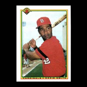Ozzie Smith 1990 Topps St. Louis Cardinals #195 R327Q 16 - Bild 1 von 2