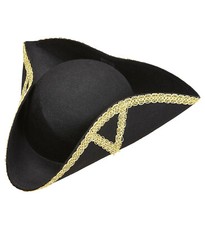 CAPPELLO TRICORNO IN FELTRO CARNEVALE