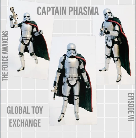 STAR WARS 3.75 INCH VINTAGE COLLECTION VC142  CAPTAIN PHASMA FIGURE HASBRO Cover