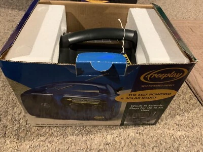 Freeplay Self Powered AM/FM Radio Solar & Crank no battery or electricity VIDEO - Image 1 of 4