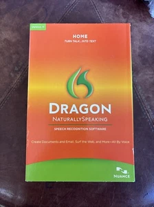 Nuance Dragon Naturally Speaking Speech Recognition Software NIB Includes Mic! - Picture 1 of 5
