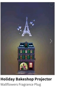 Bath & Body Works Holiday Bakeshop Eiffel Tower Projector Wallflowers. Limited E - Picture 1 of 5