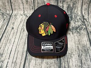 Chicago Blackhawks Fanatics Branded Authentic Pro Rink Flex Men's Hat Size M/L