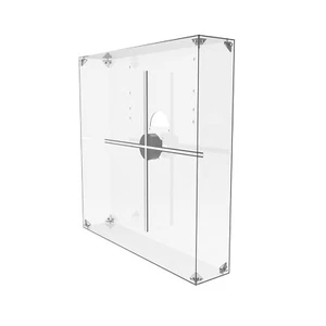 Missyou Housse Ventilateur Hologramme 3D pour 46CM pour Collectibles Assemblage Acrylique Transparent... - Photo 1/9