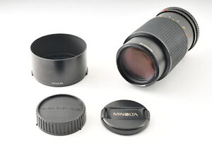 [Near MINT w/ Hood] Minolta New MD Zoom 75-150mm f/4 MF NMD Telephoto Lens JAPAN