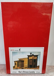 B.T.S Buildings 17465 KEE's LAVANDERÍA CHINA Corte Láser Madera Modelo Ferrocarril Kit O - Imagen 1 de 3