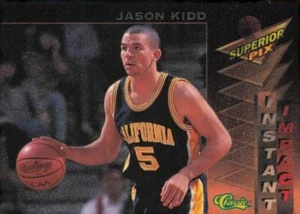 1995 Classic Superior Pix #3 Jason Kidd Instant Impact - Bild 1 von 2