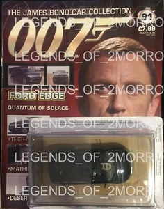 EAGLEMOSS JAMES BOND CAR COLLECTION #91 FORD EDGE QUANTUM OF SOLACE  - NEW - Picture 1 of 1