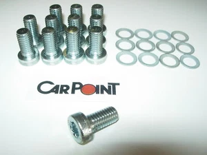 set de 12 tornillos para bisagra de puerta, endurecido 911 SWB 64-68 N0147074 - Picture 1 of 1