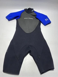 Body Glove Wetsuit Juniors Spring Shorty Size 14 Pro 2 Black/Blue 2/1 - Picture 1 of 8