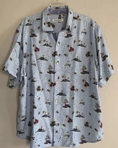 Tommy Bahama Men’s SILK Large Shirt Button Up Hawaiian Tropical Vacation Beach - Picture 1 of 7