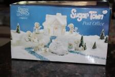 New Listing8-Pc (11pc) Precious Moments 1998 Sugar Town Post Office Collectors Set in Box