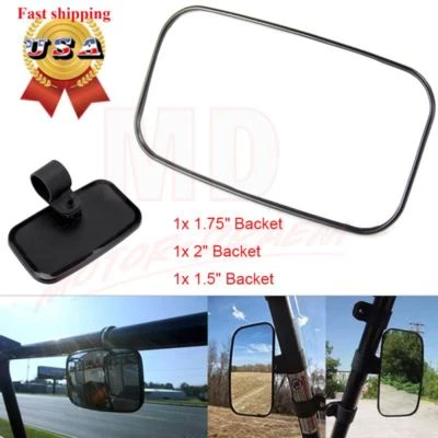 Espejo retrovisor central con abrazadera de 1,75" para Polaris RZR 800 1000 XP 900 Arctic Cat Foto 1 de 4