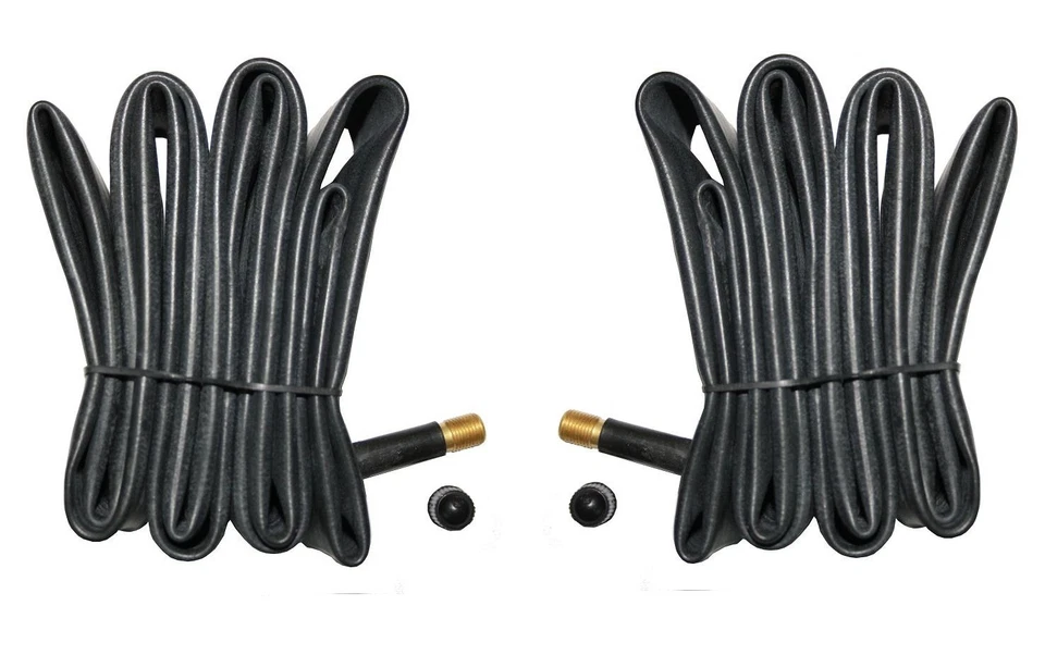 2x Fahrradschlauch 12 Zoll 12 1/2 bis 12x2 1/4 Autoventil Fahrrad Schlauch