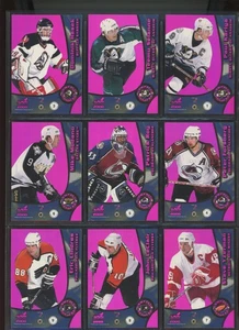 1999-00 Pacific Aurora Complete Players Complete Insert Set (1-10) XXX/299 - Picture 1 of 4
