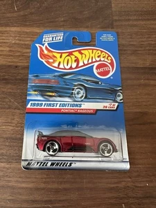 Pontiac Rageous #7 Of 26 Sports Car Hot Wheels Mattel 1999 First Editions #675 - Picture 1 of 2