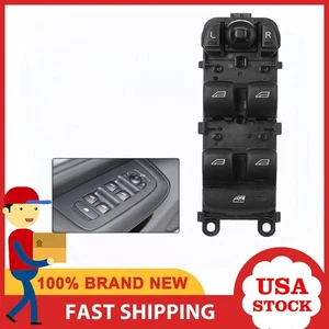 Interruptor de ventana eléctrica lado del conductor delantero negro para Volvo S80 2007-2016 31453232 - Imagen 1 de 12