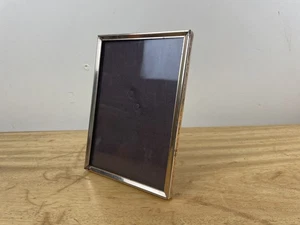 VINTAGE ROSEGOLD KLEINER METALL BILDER FOTORAHMEN FREISTEHEND MID CENTURY - Bild 1 von 10