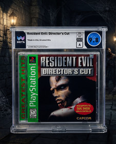 Resident Evil Director's Cut &bull; WATA 9.8 A &bull; PlayStation 1 &bull; Not VGA/CGC