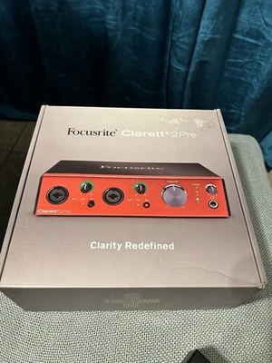 Focusrite Clarett+ 2Pre USB Audio Interface – Good Condition - Image 1 of 4