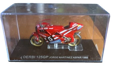 Model Moto Derbi 125GP Jorge Martinez Aspar 1988 Ross Scale 1:24 New Read - Image 1 of 4