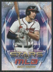 2023 Topps Stars of MLB #SMLB-66 Matt Olson Atlanta Braves TW2050 - Imagen 1 de 2