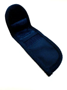 Schwarze Nylonscheide Messertasche Halter 5"x2,5" Universal Gürtelschlaufe Etui USA NEU - Bild 1 von 4