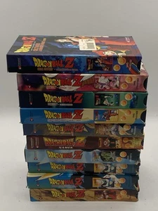 Dragon Ball Z - VHS Lot of 10, Various Tapes and Years, All Preowned, Untested - Picture 1 of 11