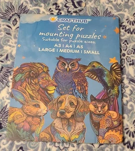 CRAFTHUB "Puzzle Saver Wooden Jigsaw Puzzles Mounting Kit" For Wall Art New - Picture 1 of 8