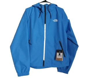 NWT North Face Dryvent Hoodie Rain Jacket Windproof Waterproof Blue Men S $130 - Picture 1 of 4