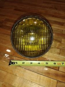 Vintage Amber Fog Lamp Sealed Beam 5 Bulb Ford Model A Rat Hot Rod Hotrod - Picture 1 of 7