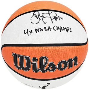 SUE BIRD AUTOGRAPHED WHITE PANEL BASKETBALL STORM 4X WNBA CHAMPS BECKETT 214844 - Picture 1 of 10