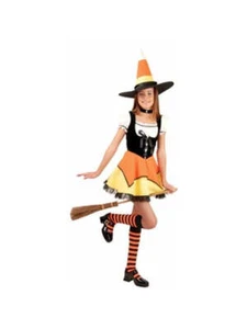 Preteen Candy Corn Witch Costume - Picture 1 of 1