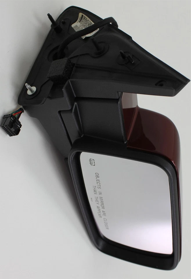 06-10 Commander Passenger Door Mirror 1ES641EMAB Power Fold Painted Red NOS OEM - Image 1 of 4