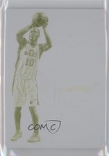 2015-16 Panini Flawless Printing Plate Yellow 1/1 Alec Burks #94 z6e