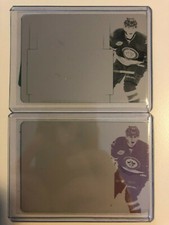 13-14 Panini National Treasures #50 MARK SCHEIFELE Printing Plates LOT(2) 1/1