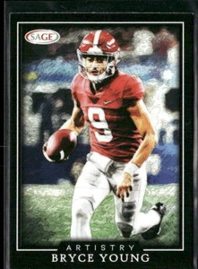 Bryce Young 2022 SAGE #ART-BY Artistry Alabama Crimson Tide - Foto 1 di 2