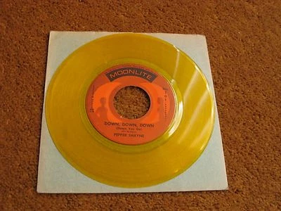 Pepper Shayne/ Who's Gonna Stand By You b/w Down Down Down/ Colored Vinyl/ Rare - Image 1 of 2